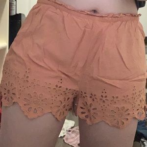 American eagle flowy shorts